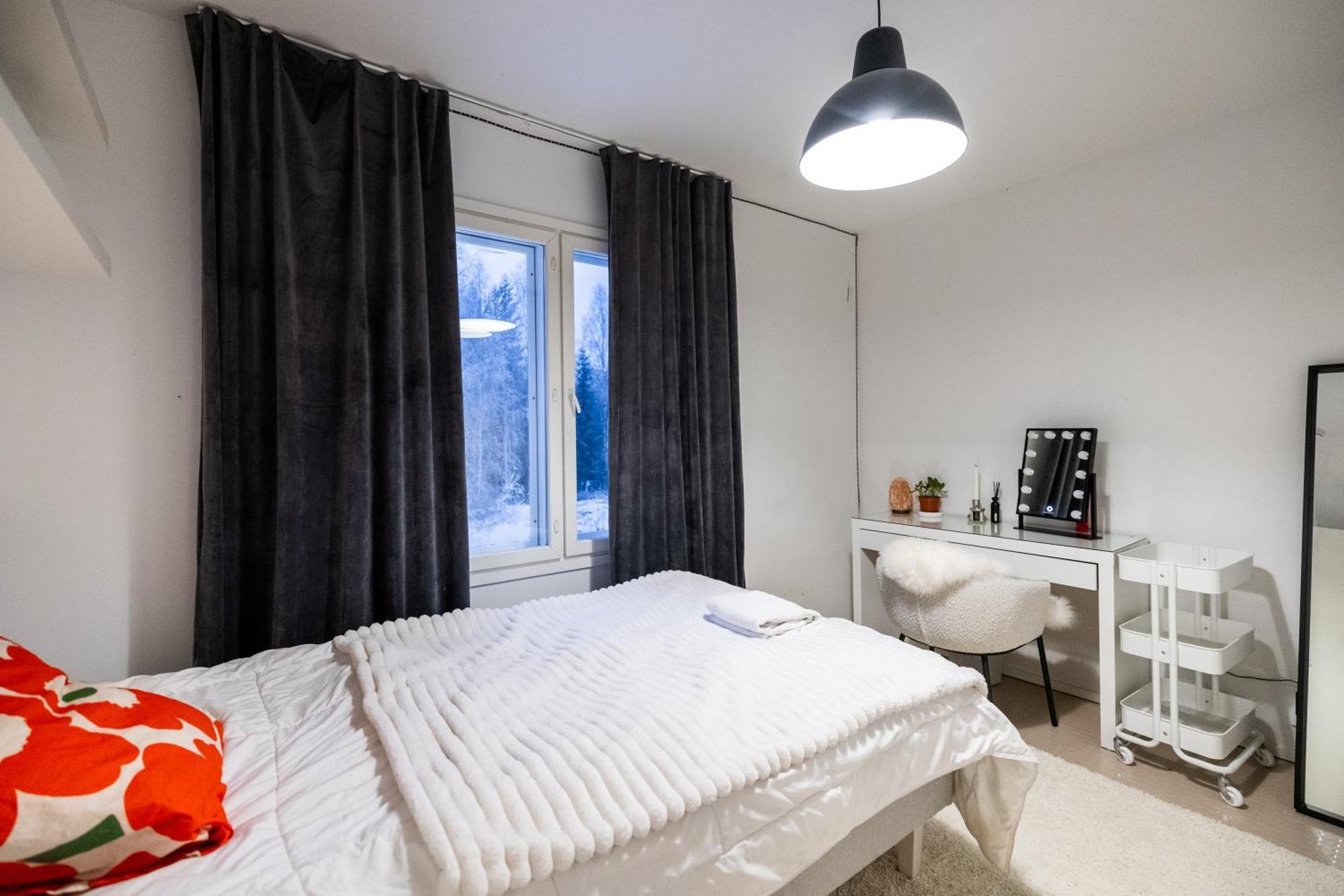 Villa Nightsky -Private Location, Sauna And Jacuzzi Rovaniemi Bagian luar foto